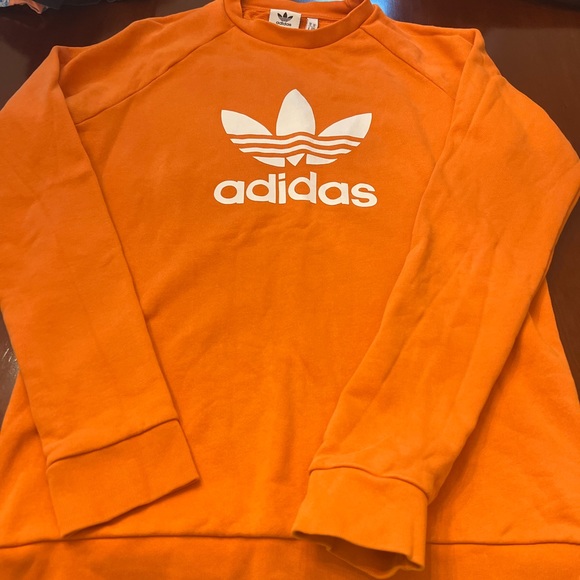 adidas Other - Adidas Originals Mens Orange Crewneck